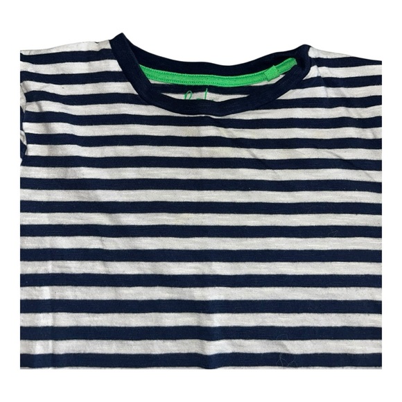 Mini Boden Long Sleeve Striped Tee - Picture 2 of 3